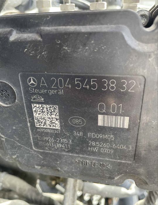 Pompa ABS Mercedes W204 2010