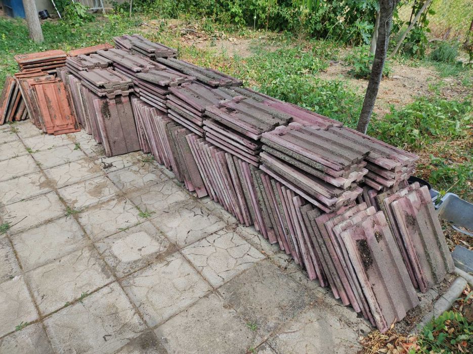 tigla de beton cu 2 ciocuri