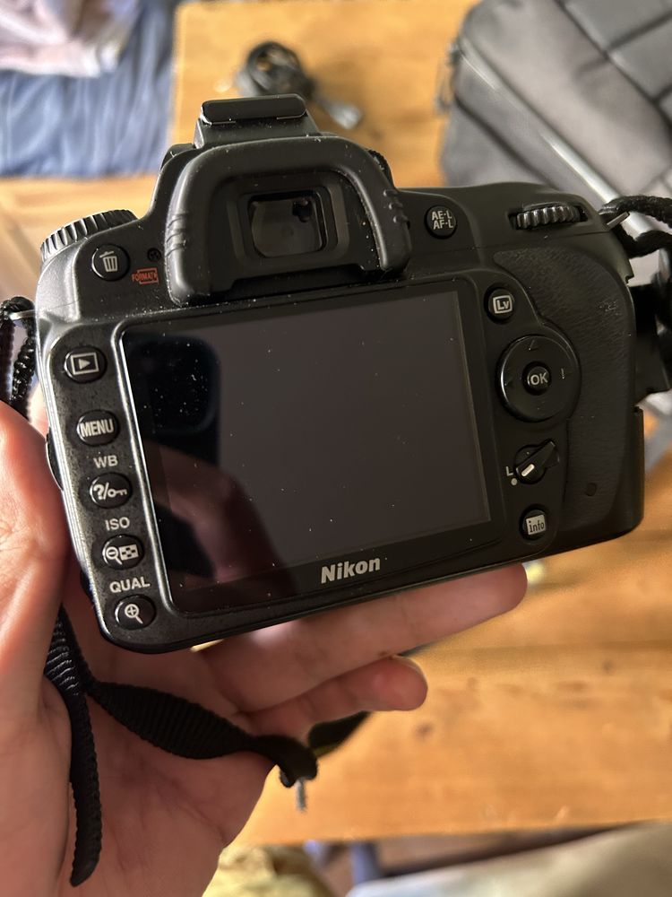 Nikon d90 комплект с два обектива и раница