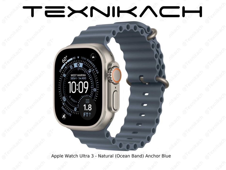 Новый • Apple Watch Ultra 3 (Ocean Band) • Доставка