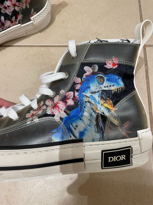 Adidasi Dior B23 Sorayama Dinosaur