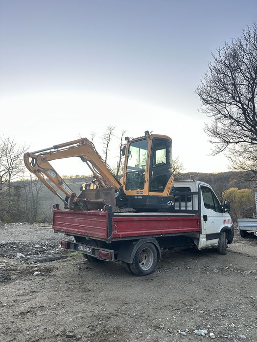 Prestari servicii miniexcavator,Pamant vegetal,agregate balastiera