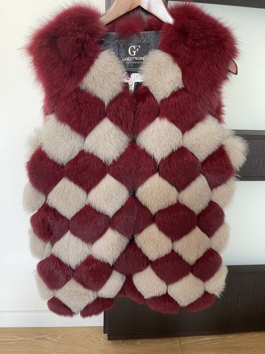 Veste de blana vulpe