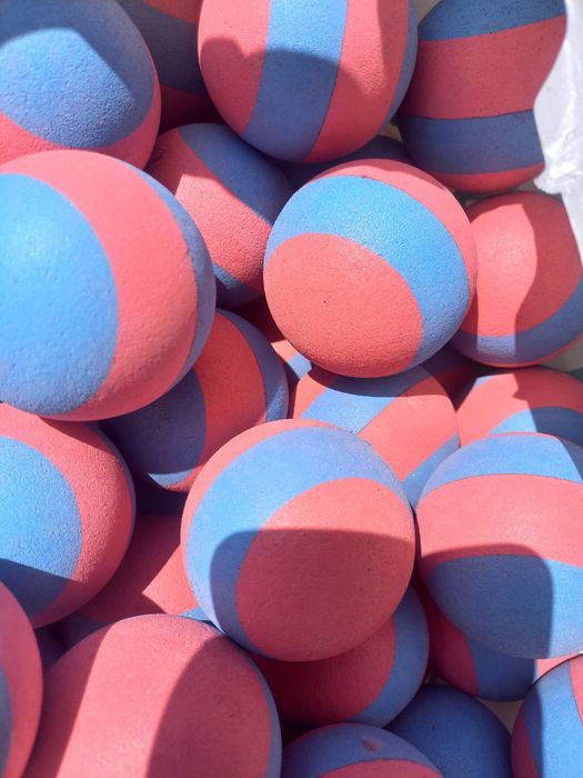 Паралоновые мячики коптоклар для аттракциона воздушные пушки пушечный