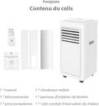 3 в 1 мобилен климатик 7000 BTU - Охлаждане, Обезвлажняване, Вентилаци