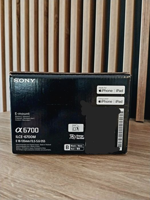 Sony Alpha 6700 Aparat foto kit cu Obiectiv 18-135mm