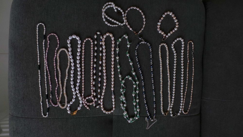 vand coliere/bratari din perle naturale