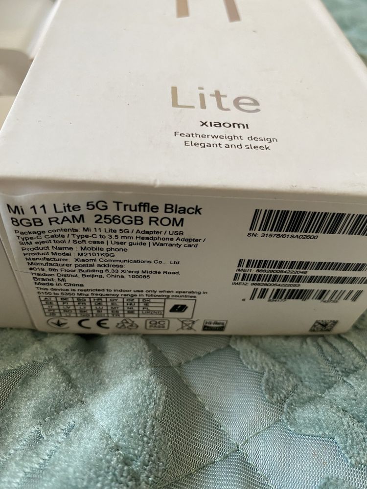 Mi.   11.   Lite.  5G.  8/256