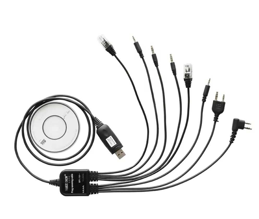 8в1 USB Кабел за програмиране на радиостанции
