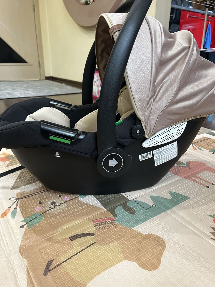 Стол за кола Chipolino - Дуо Смарт, 40-87 cm, златисто бежова