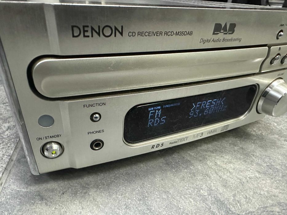Мини аудио система Denon RCD-M35DAB Receiver CD Player Tuner RDS Radio