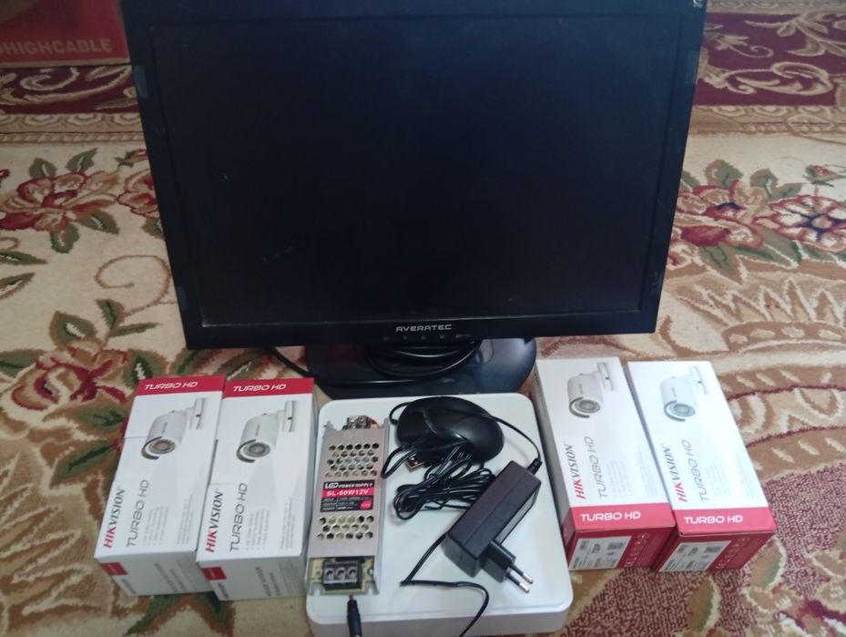 Камера АHD комплект видеонаблюдения