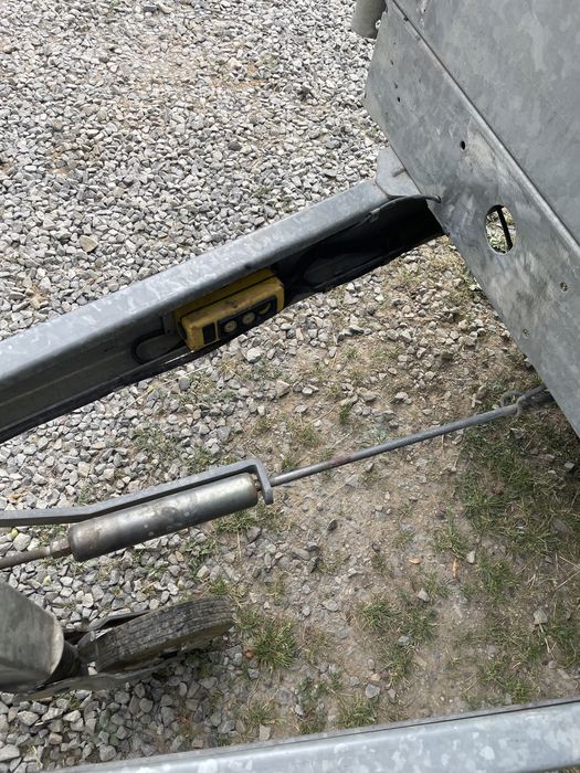 Remorca basculabila in 3 părți