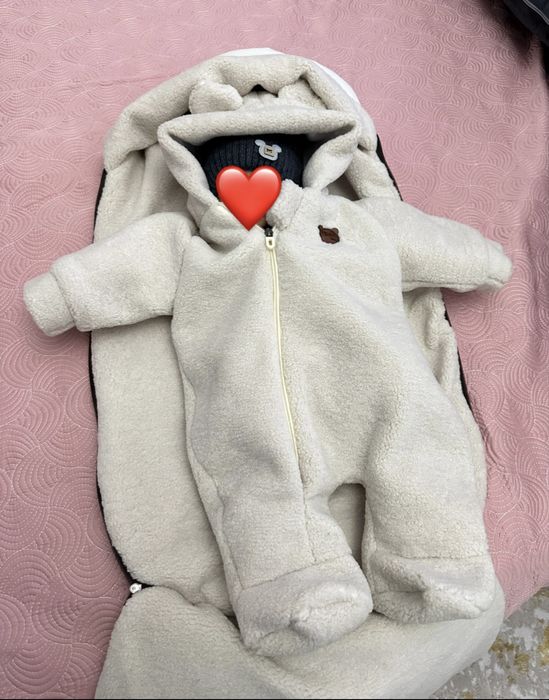 Детский комбинезон с конвертом (кокон)