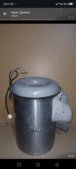 Hobart 6115 картофель чистка