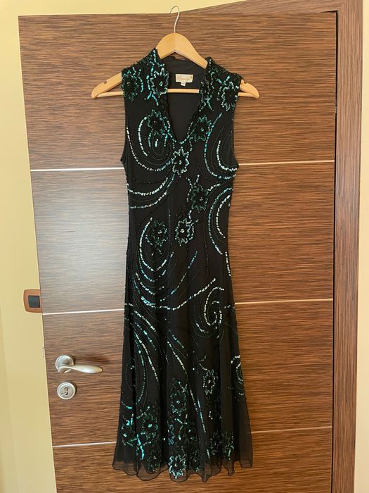 Вечерна рокля с пайети