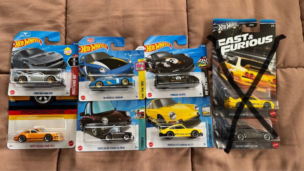Hot wheels колички