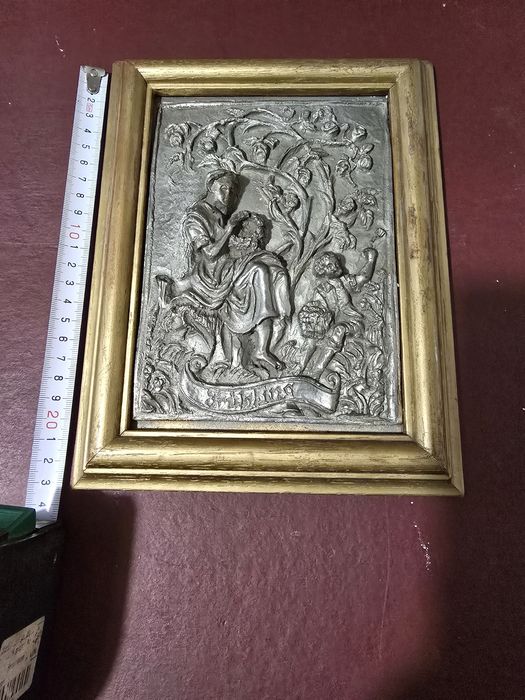 Барелеф картина от калай "Пролет"