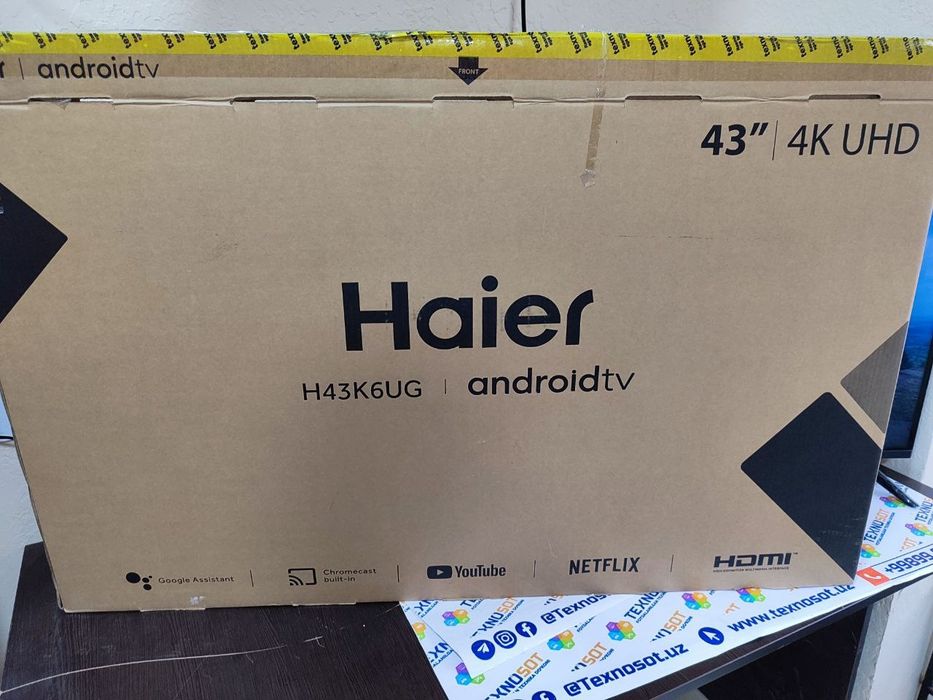 Продается телевизор HAIER
Модель H43K6UG