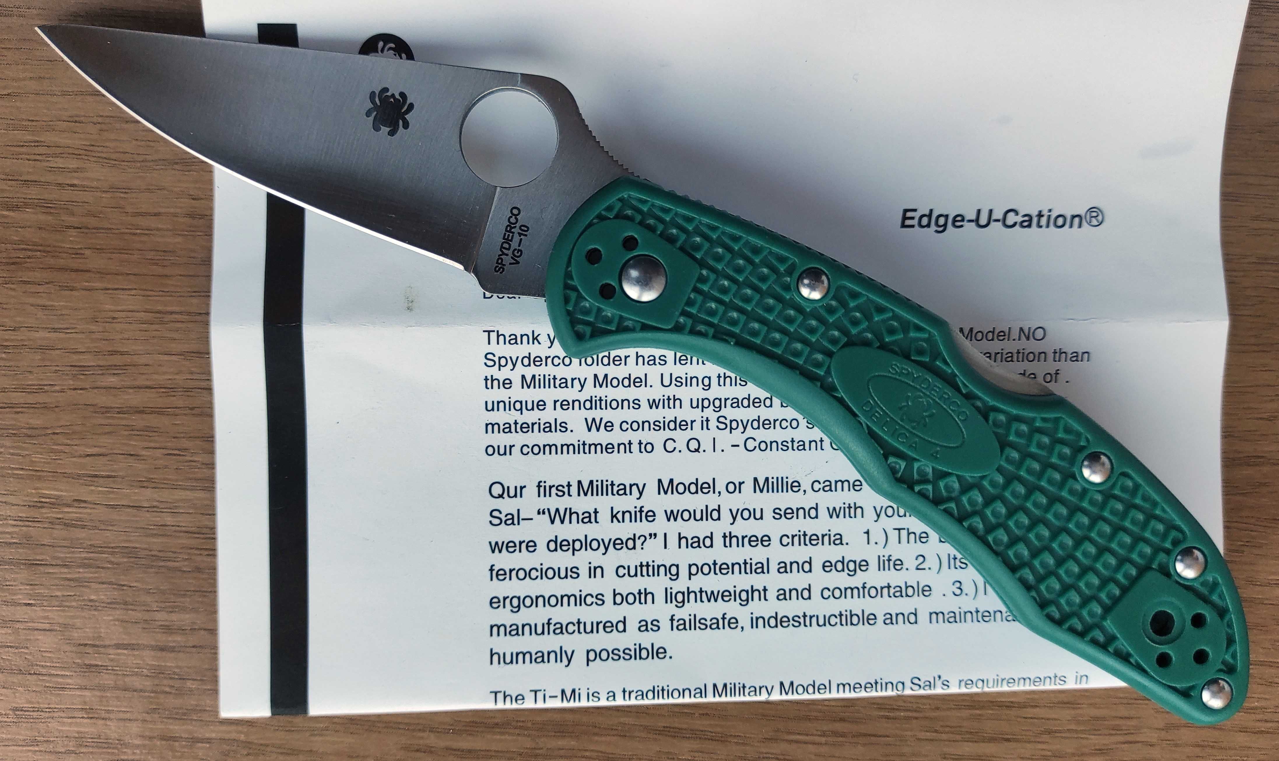 Сгъваем нож Delica 4