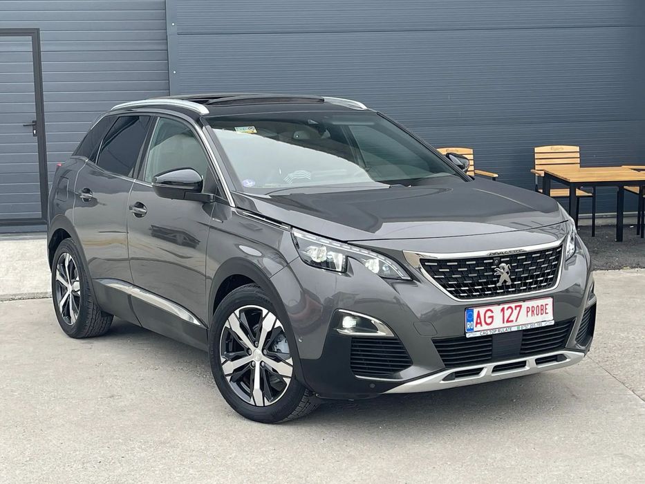 Peugeot 3008 1.2i/130cp/GTLINE/Panoramic/FaruriLED/Piele/Incalzire/FULL/GARANTIE