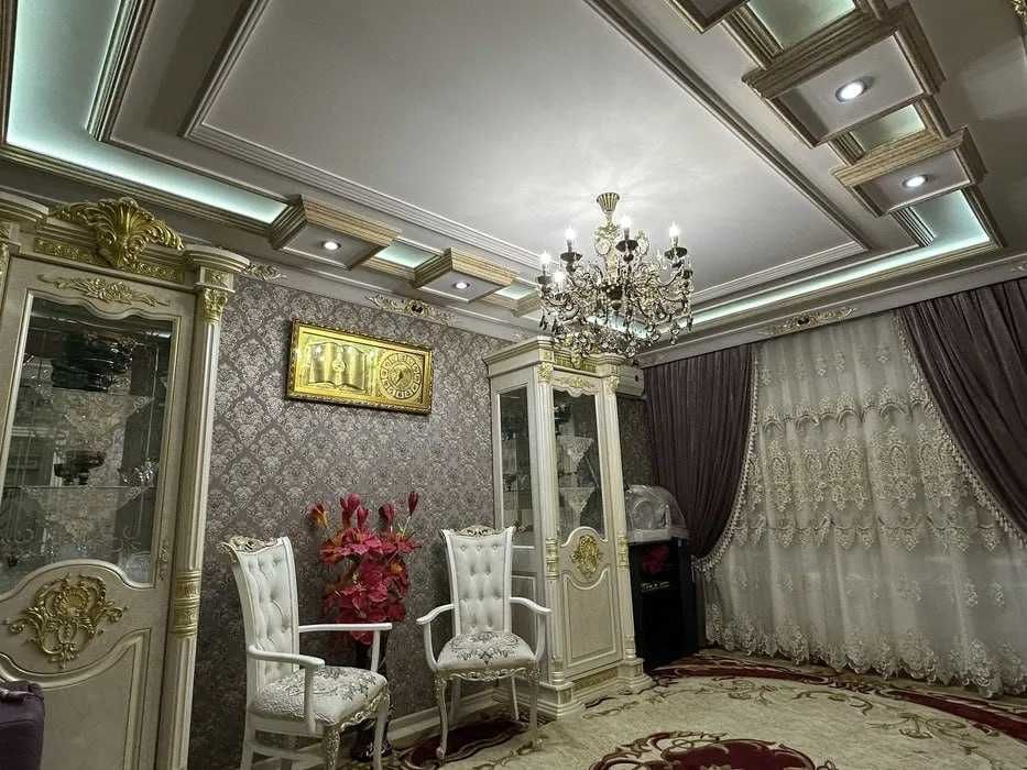 Тинчлик Алока 4/4/5 панель 90m2
комнаты раздельные
санузел раздельный