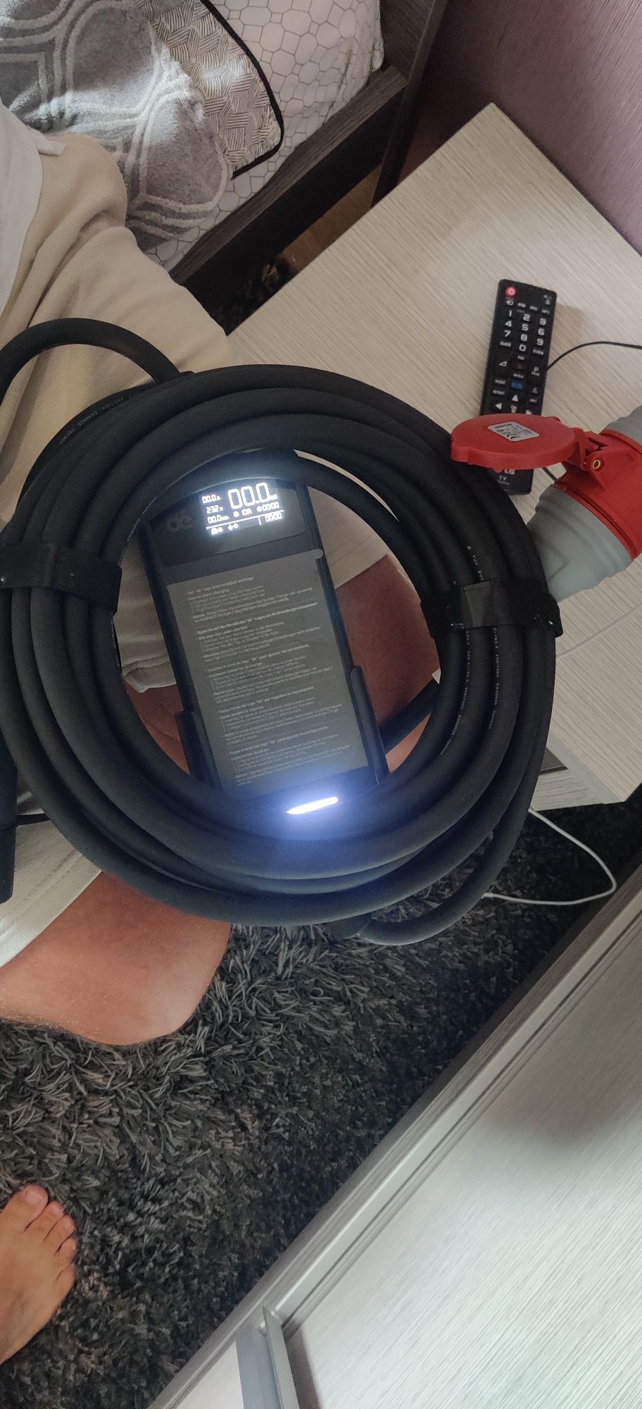 Deponx 11 kW Зарядно устройство за електромобил, 3-фазен, 6-16 A,