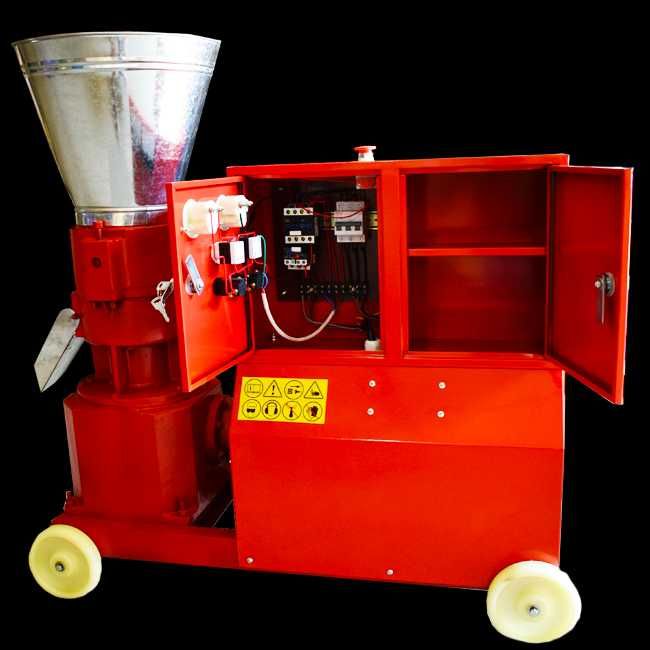 Машина за гранули KL200-S с двигател 7,5 kw/ 1500 об/мин/ 380V