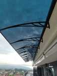 Copertina Aluminiu/ABS cu policarbonat/plexiglass pentru usa/geam HH