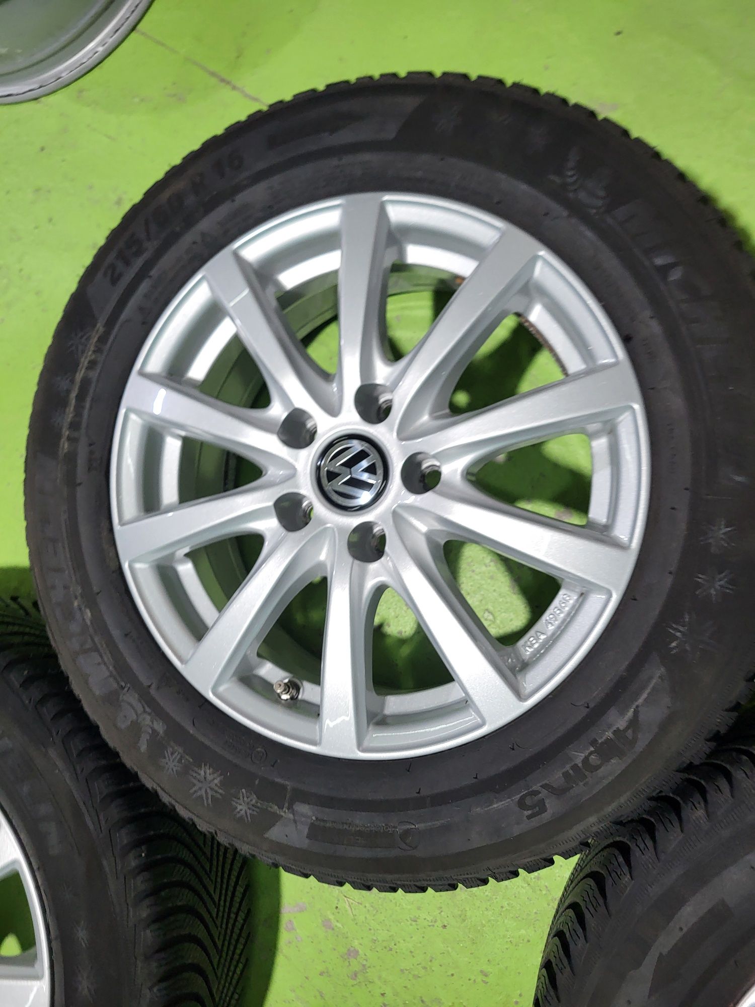 16 5x112 Vw Passat Touran Caddy Skoda 5х112 215/60/16 Michelin