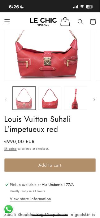 Сумка Louis Vuitton винтажная