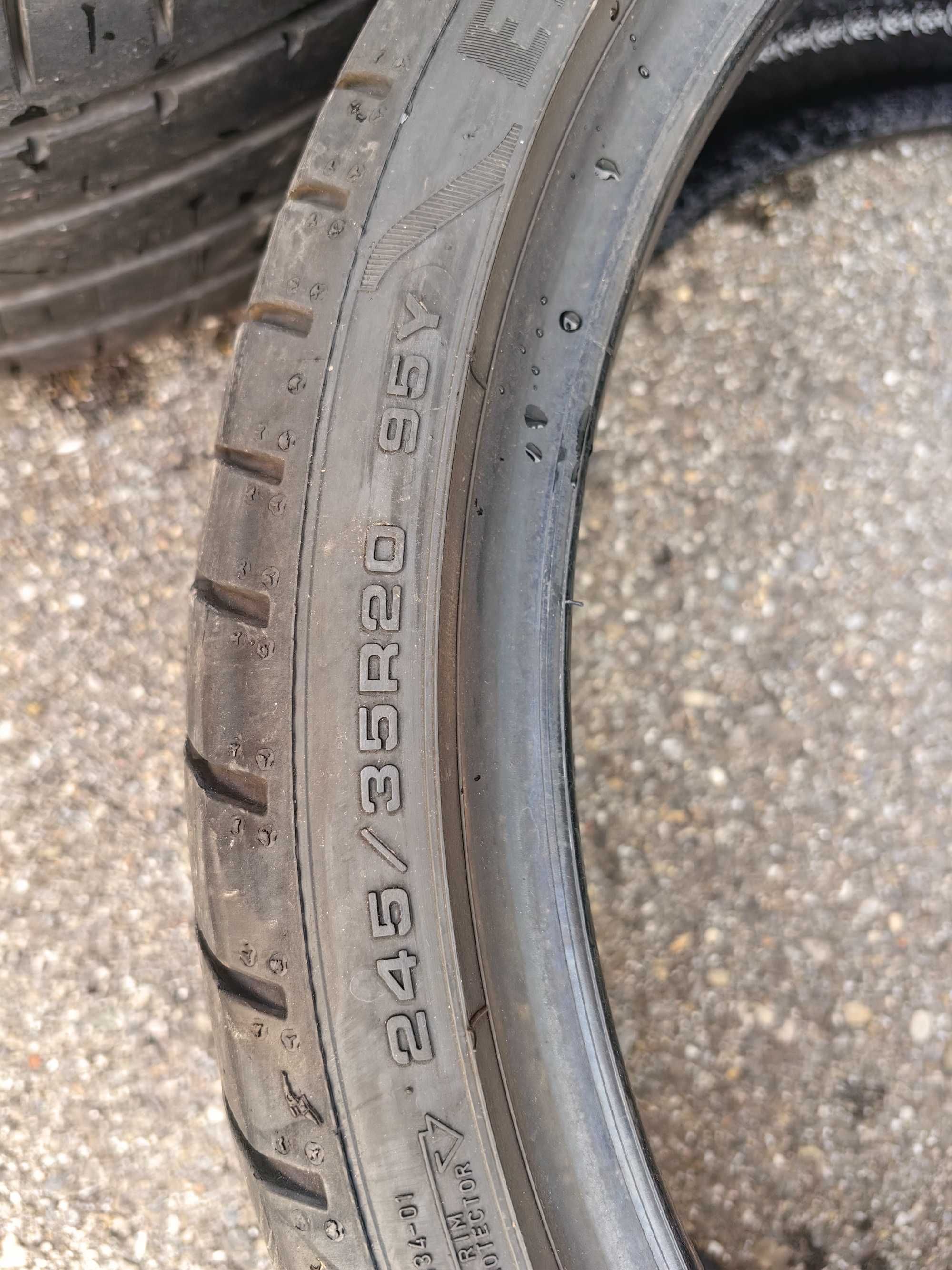 Продавам 4бр. летни гуми goodyear eagle f1 20" спорт пакет