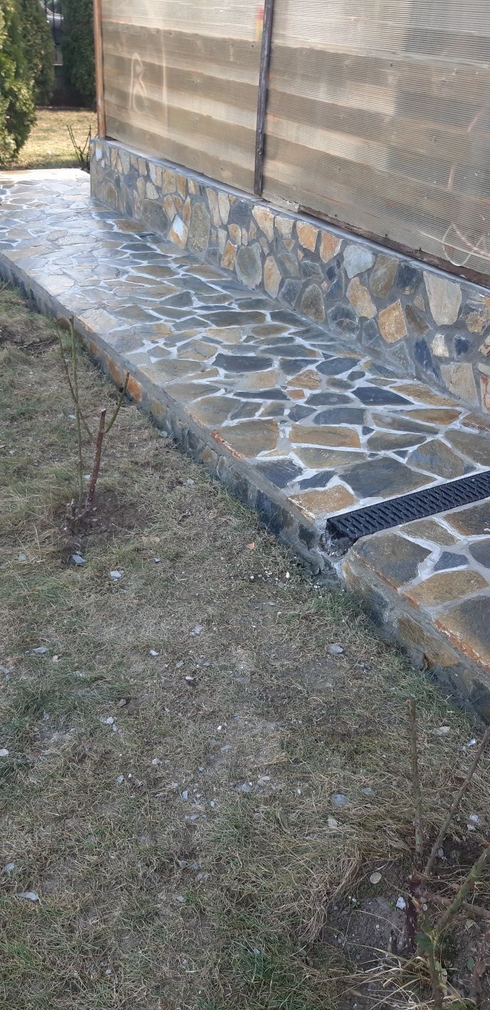 Piatră naturală pentru trepte,aleii,gard,terasă,etc. Preț minim