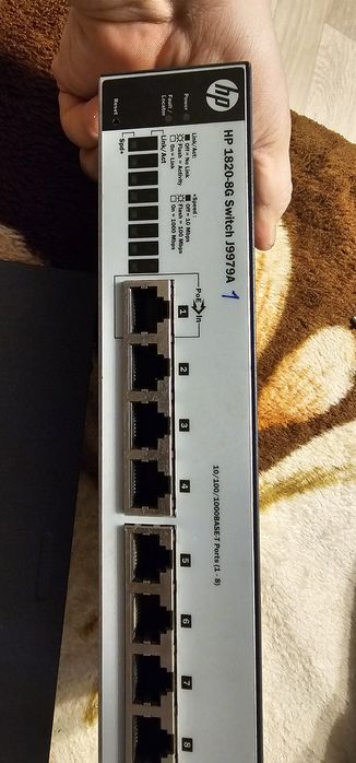 Managed switch HP Aruba 1820-8G J9979A Gigabit