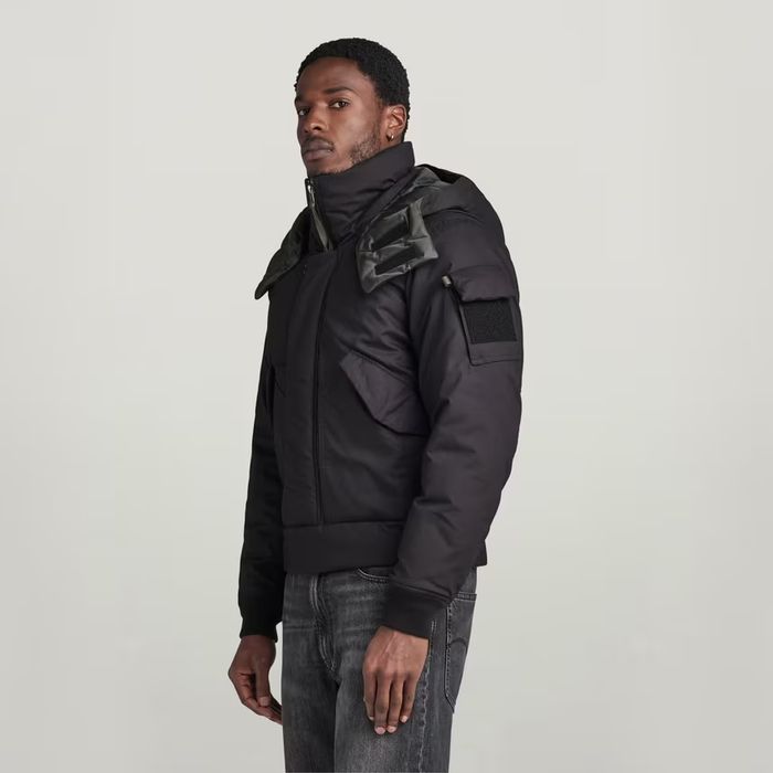 Водоустойчиво G-Star Raw Flight M L XL XXL ново мъжко черно яке бомбер