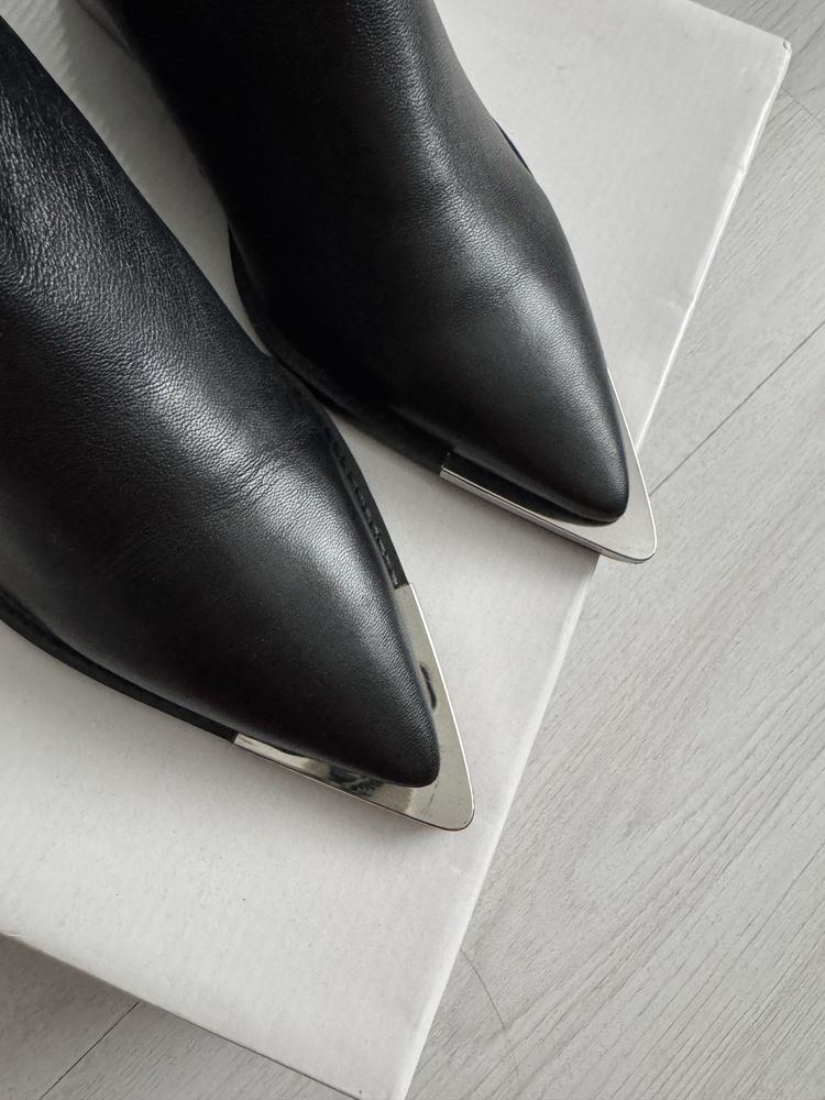 Боти Topshop естествена кожа