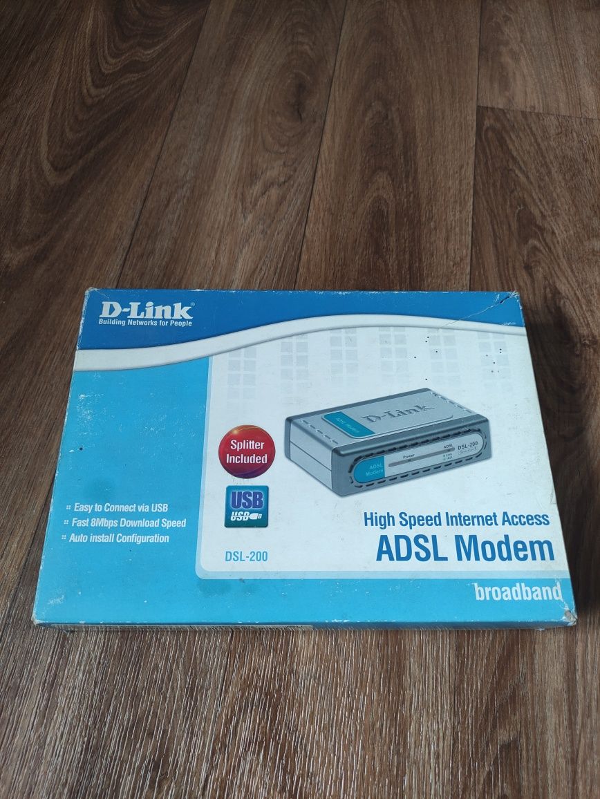 Продам ADSL модем D-LINK DSL-200