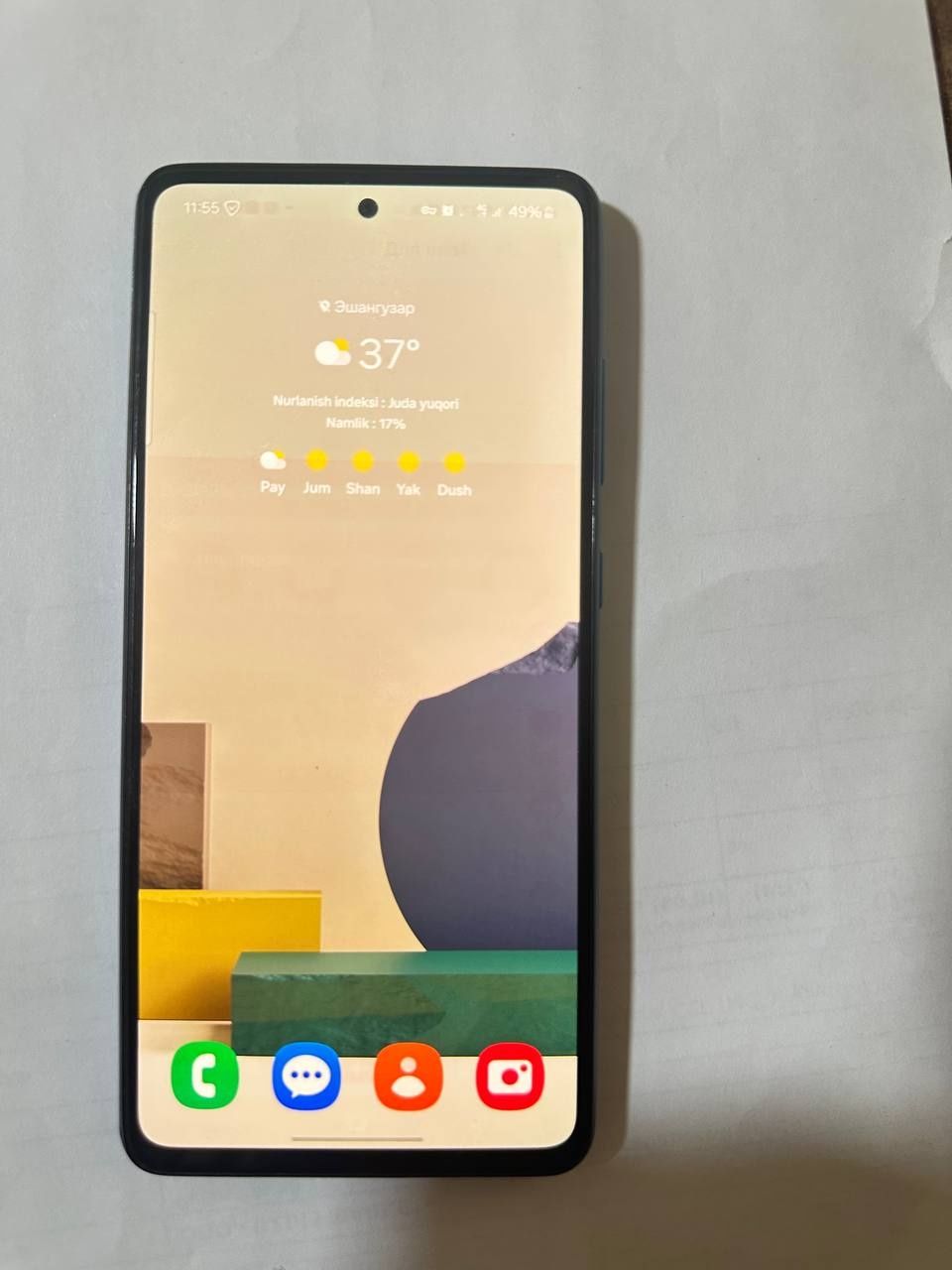 Samsung A52 4 ga 128 talik