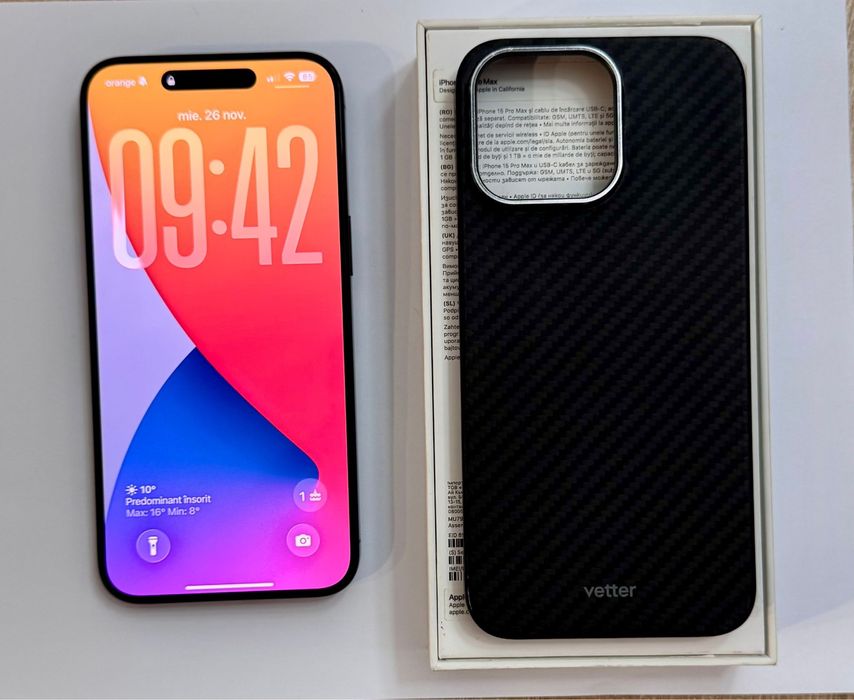 Iphone 15 Pro MAX 256 GB - IMPECABIL !