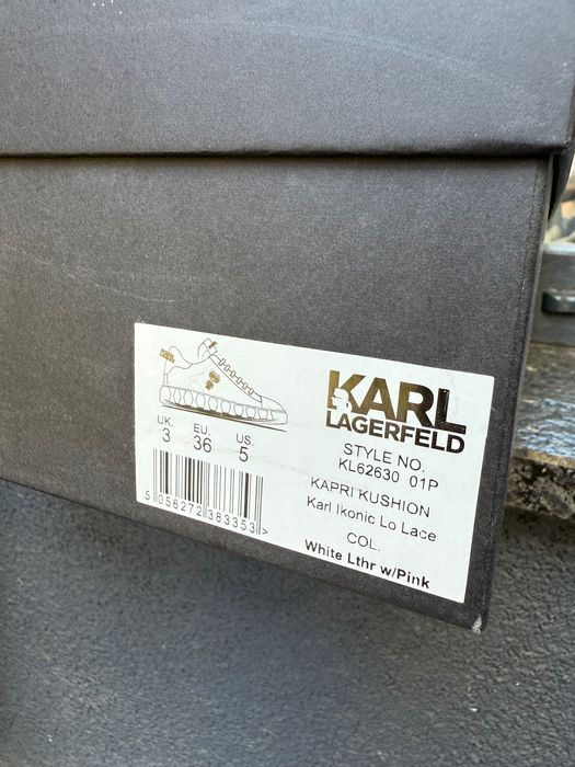 Оригинални кецове Karl Lagerfeld с кутия