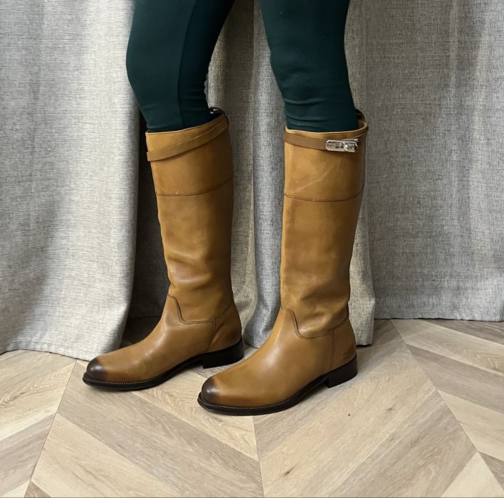 Сапоги из шикарной натуральной кожи, немецкие.