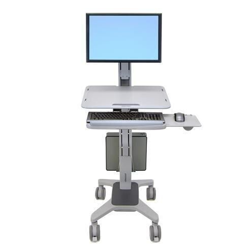 Stand monitor Ergotron 24-198-055, 27inch, Gri