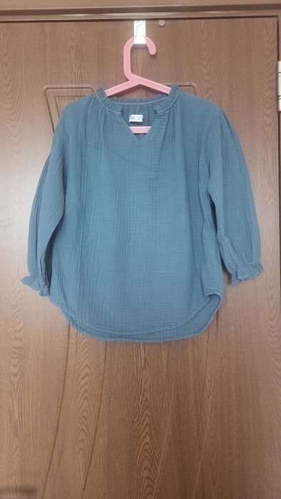 Текстурирана блуза Zara 116 размер