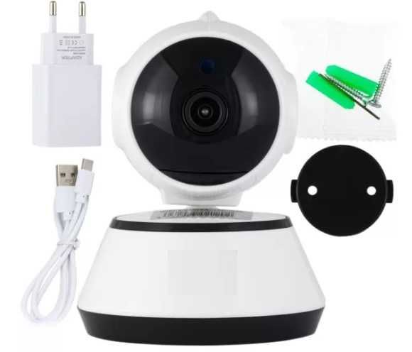 Camera IP Wireless de interior, Full HD, PTZ, microfon si audio