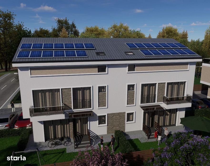 Vila tip duplex, 5 camere, Popesti-Leordeni, Ilfov