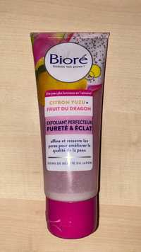 mască exfoliantă Bioré citron yuku+fleure du dragon