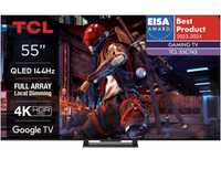 TV TCL QLED 55 C745, 139 cm, Smart TV 4K Ultra HD 144 Hz Local Dimming