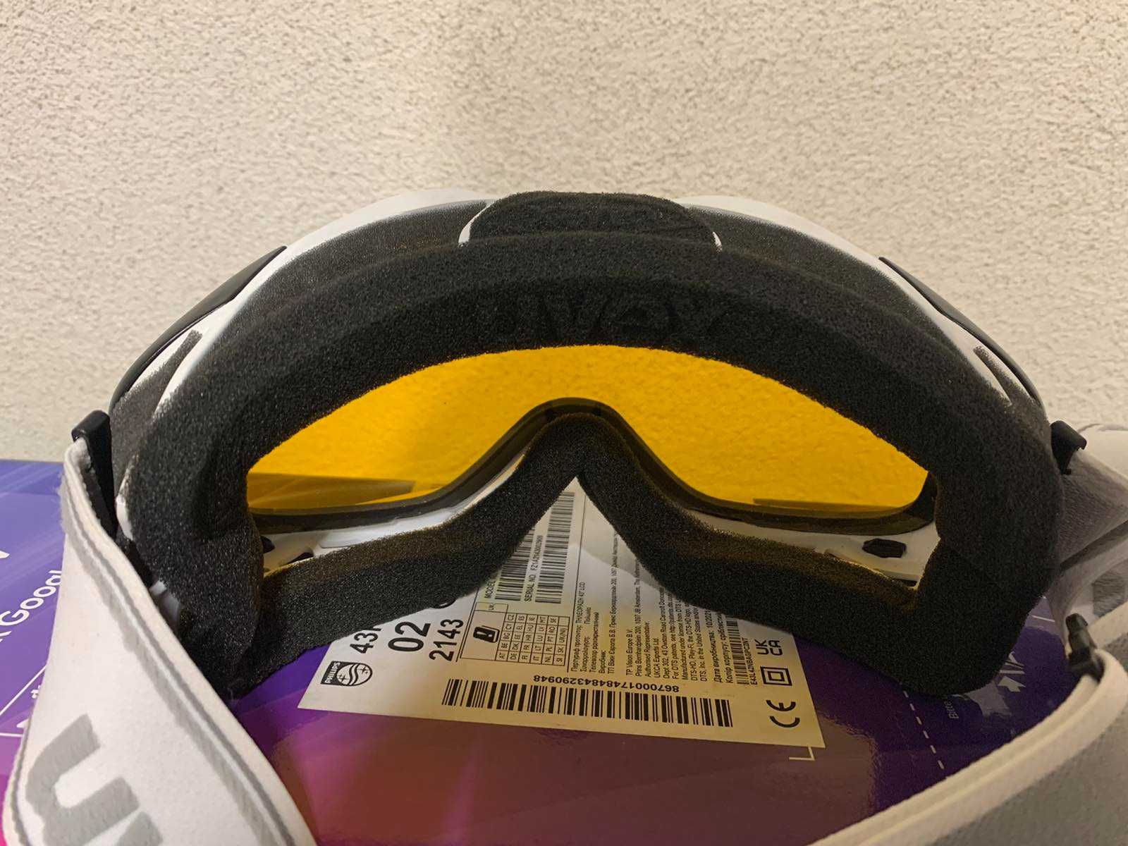 ски очила Uvex White 300 Take Off Goggle