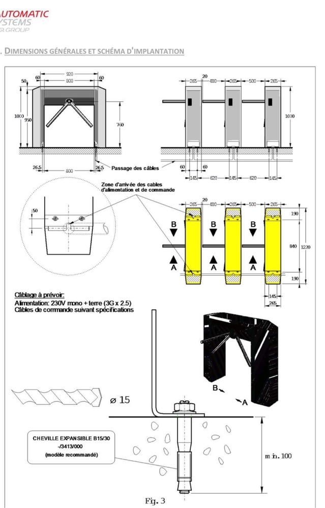 Turnichet Bidirectional Inox Profesional