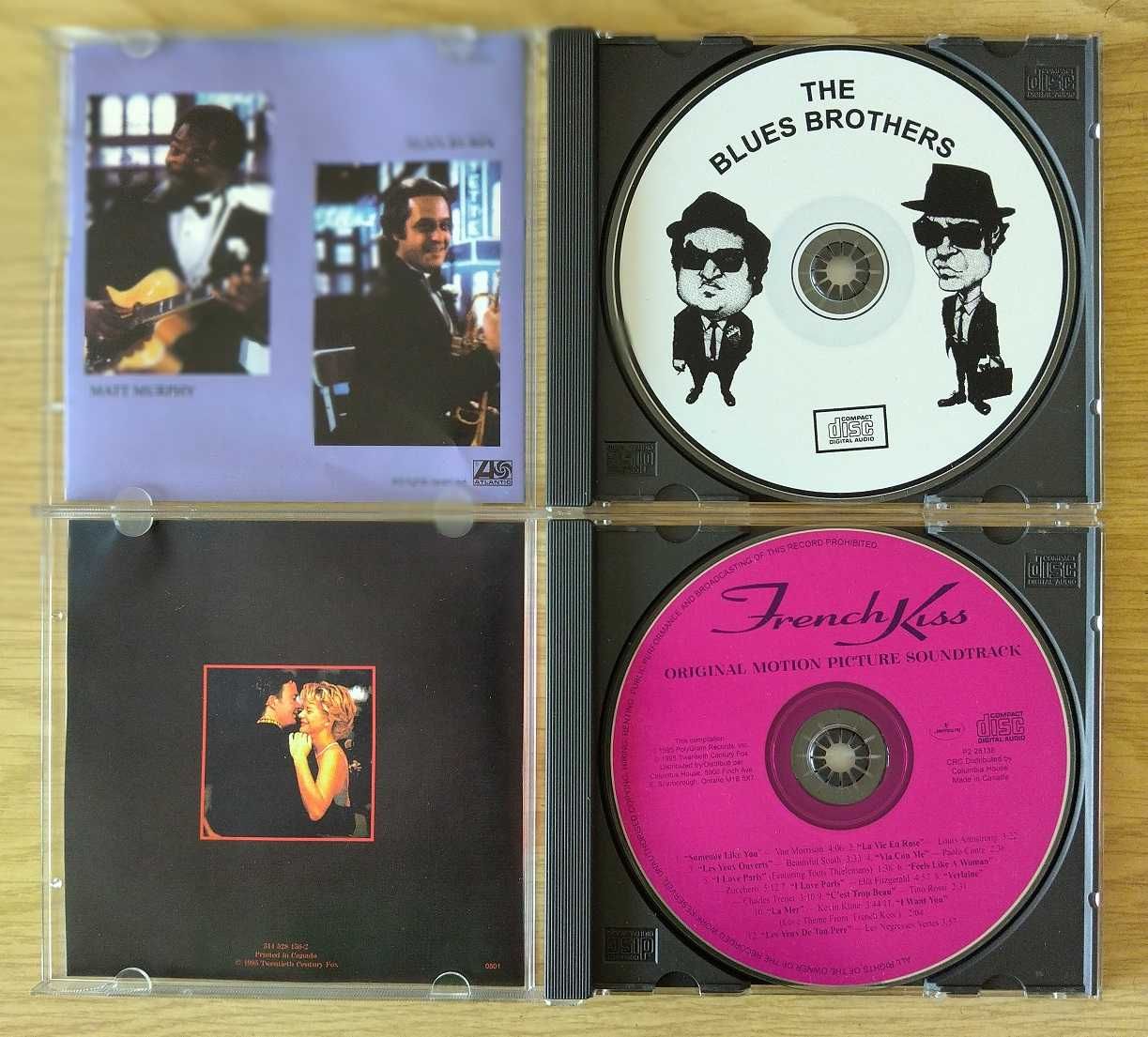 Продавам четири саундтрака към филми, оригинални аудио CD-та